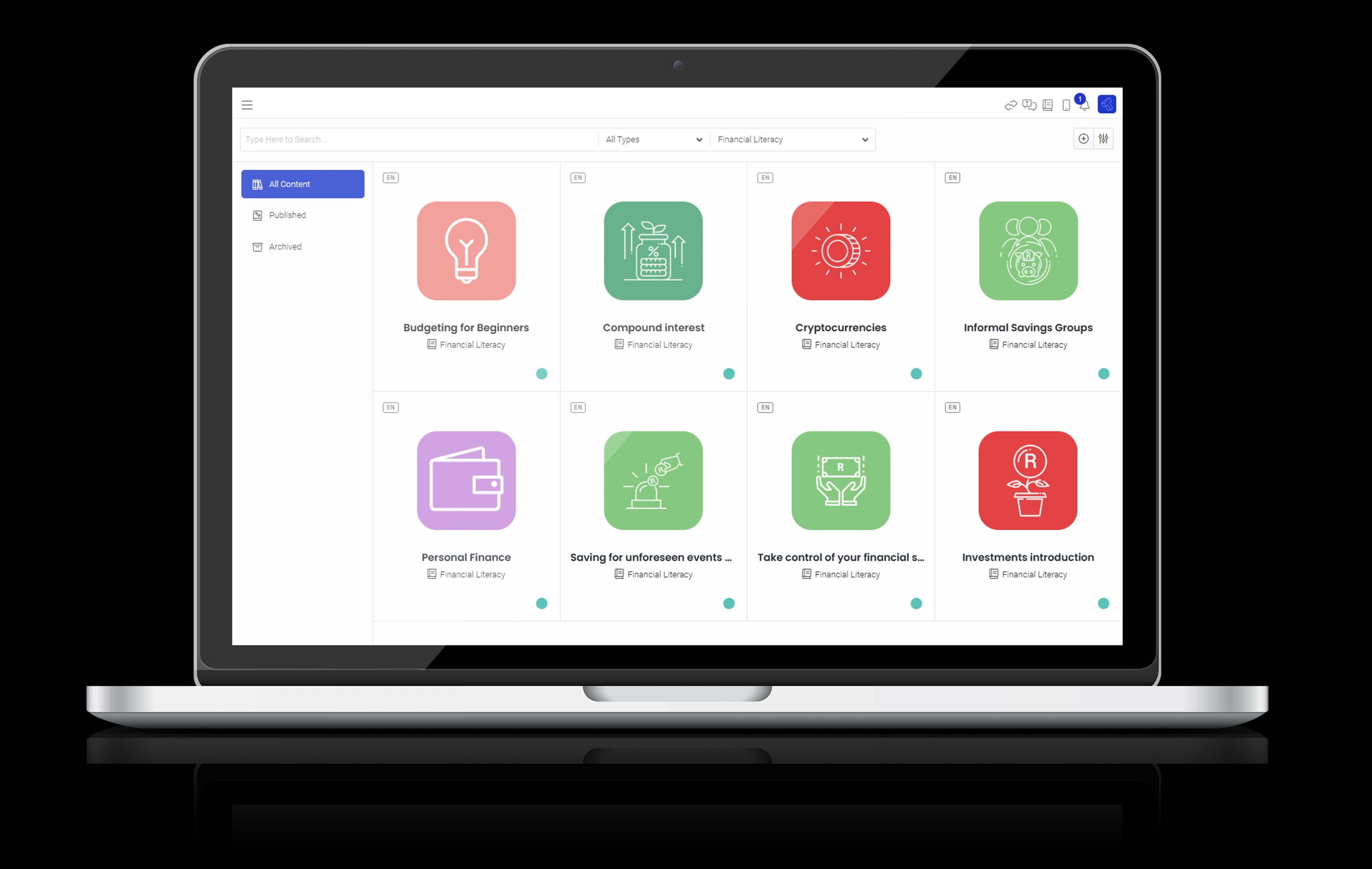 Author and publish content instantly.