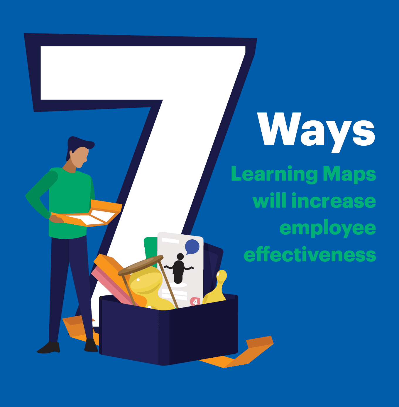 Cover of the white paper: Seven Ways Learning Maps Will Increase Employee Effectiveness